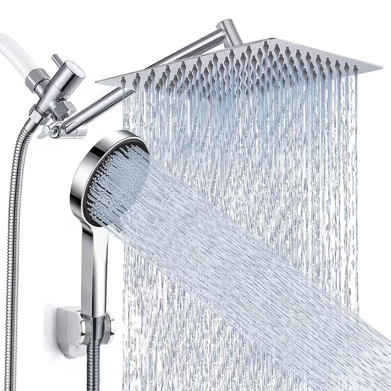 10-Inch Rainfall Shower System with Handheld Shower