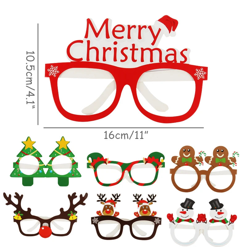 Santa's Magical Christmas Glasses Set