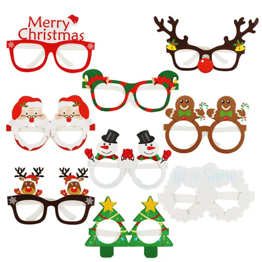 Santa's Magical Christmas Glasses Set