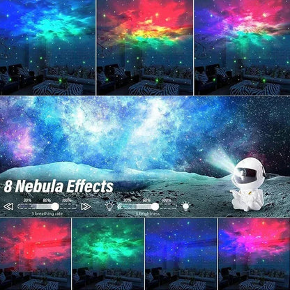 Galaxy Star Astronaut Projector LED Night Light