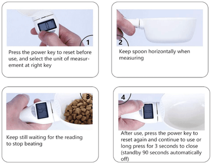 Digital LCD Pet Food Scale