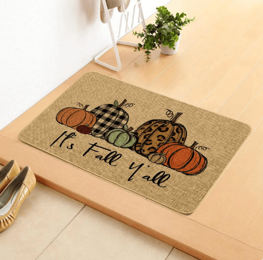 Autumn Harvest Welcome Mat