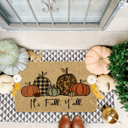 Autumn Harvest Welcome Mat