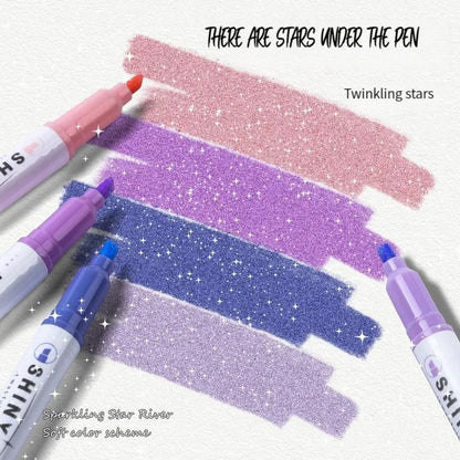 Charming Glitter Marker Set