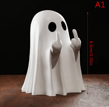 Mischievous Ghost Statues