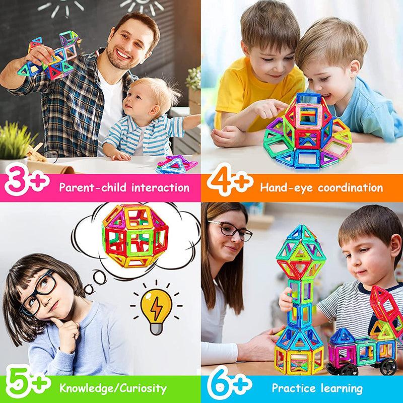 Magnetic Building Blocks Set