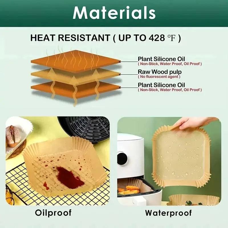 Non-Stick Air Fryer Paper Liner