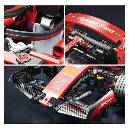 F1 RC Race Car Building Set