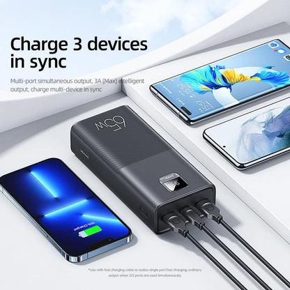 USAMS 65W Power Bank 30,000mAh