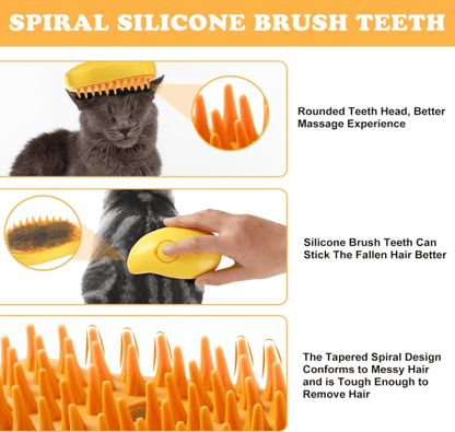 Electric Pet Grooming Brush