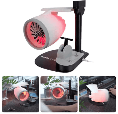 Engine Model JetFan Desktop Fan